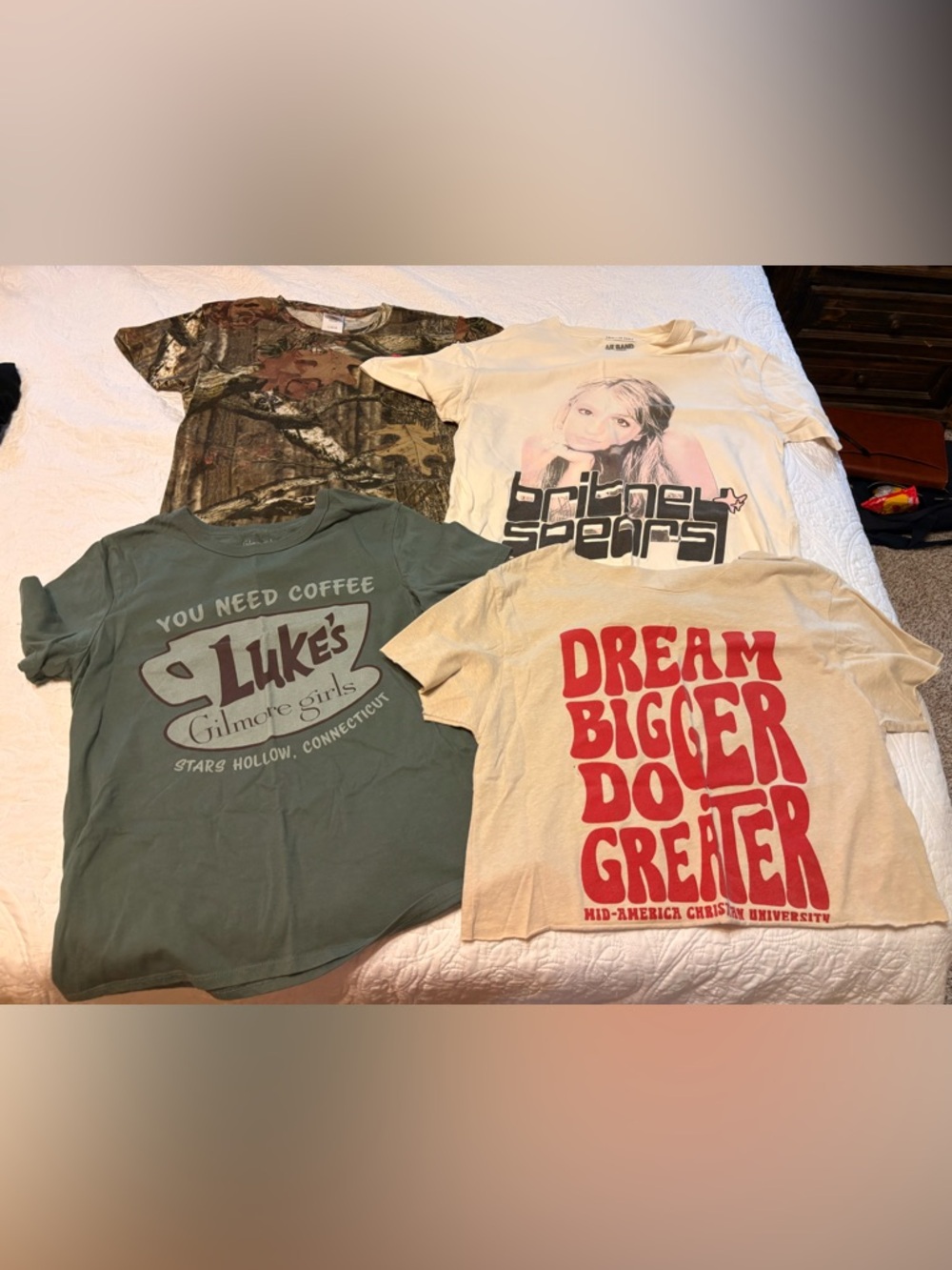 Graphic Tee Bundle-4 Shirts